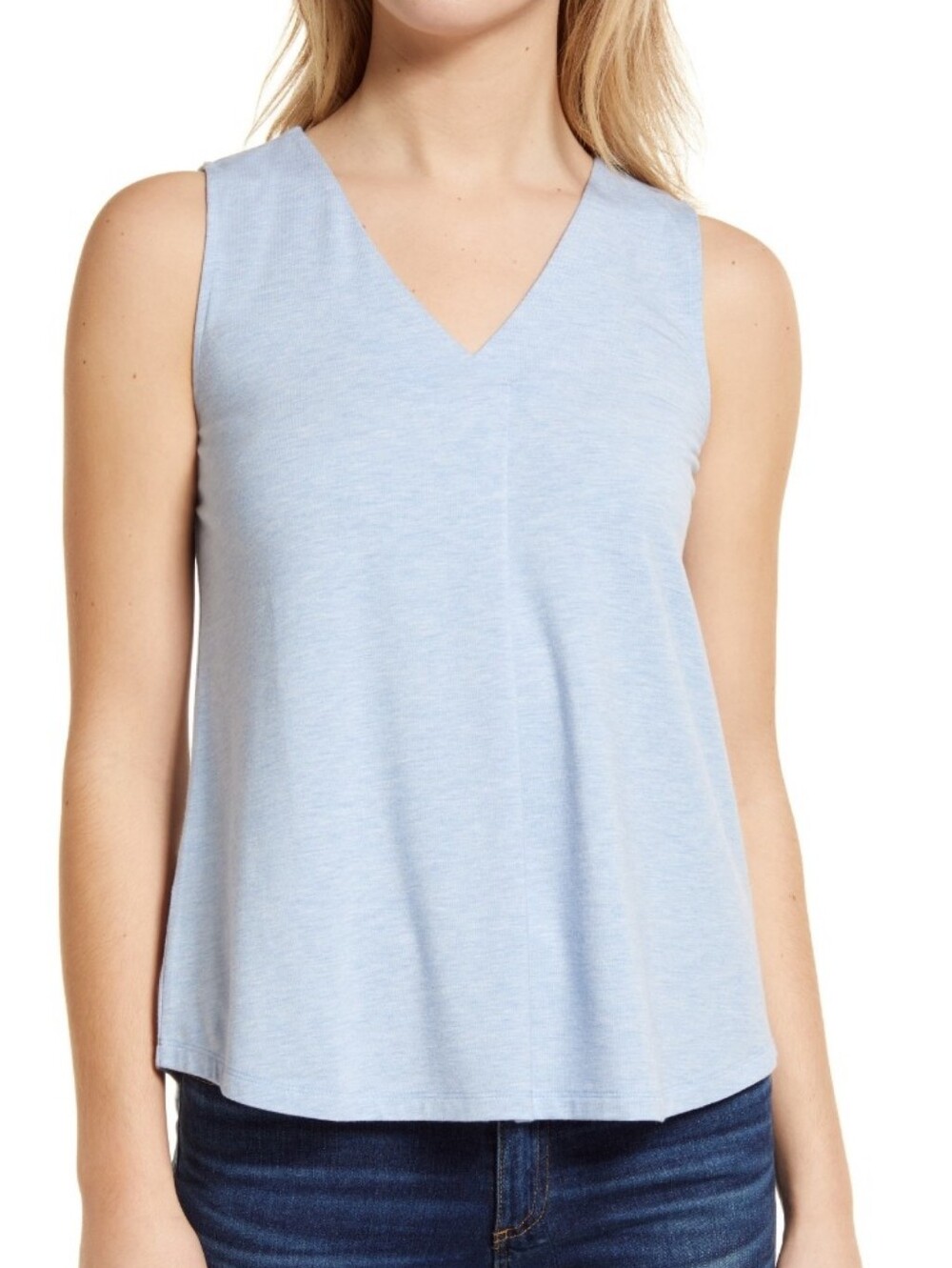 Tommy Bahama Kauai Box Pleat TankLIGHT SKY, Size X-Small